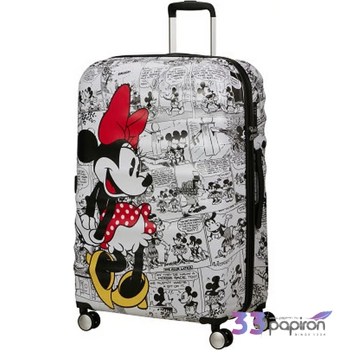 American Tourister bőrönd Wavebreaker Disney Spin.77/28 152584/7484-Minnie Comics White