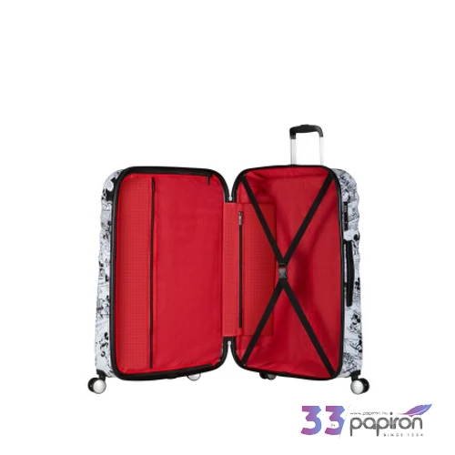 American Tourister bőrönd Wavebreaker Disney Spin.77/28 152584/7484-Minnie Comics White