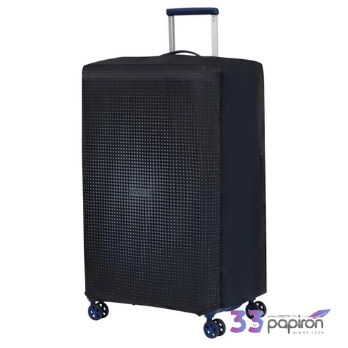 American Tourister bőröndhuzat FOLDABLE LUGGAGE COVER L 159213/1062-BLACK/GREY