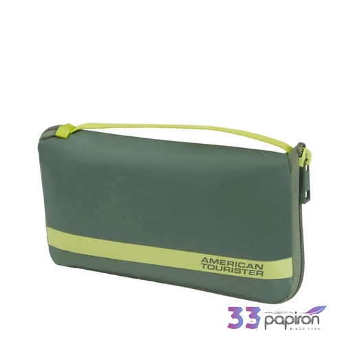 American Tourister bőröndhuzat FOLDABLE LUGGAGE COVER M 159212/A920-OLIVE/LIME