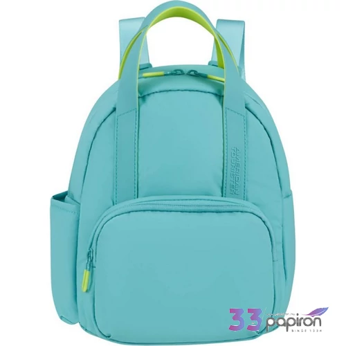 American Tourister hátizsák '2 Puffypop Mini Backpack S 156522/A644-Dusty Turquoise
