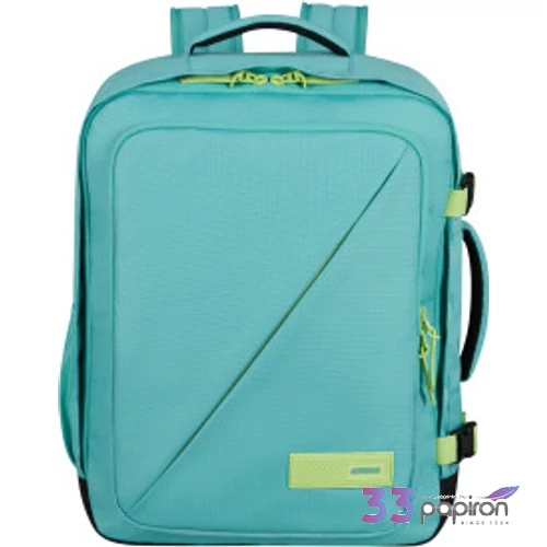American Tourister hátizsák TAKE2CABIN CASUAL BACKPACK MS 150909/A647 TURQUOISE/LIME