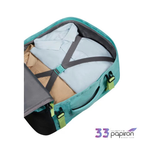 American Tourister hátizsák TAKE2CABIN CASUAL BACKPACK MS 150909/A647 TURQUOISE/LIME