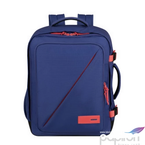 American Tourister hátizsák TAKE2CABIN CASUAL BACKPACK MS 150909/A649 PURPLE/SUNSET CORAL
