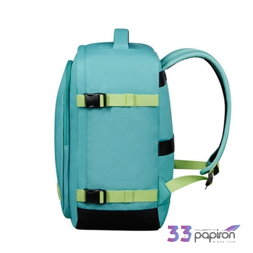 American Tourister hátizsák Take2Cabin Casual Backpack S 149174/A647-Dusty Turquoise/Lime