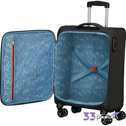 American Tourister kabinbőrönd Sea Seeker Spinner 55/20 Tsa 146674/1175-Charcoal Grey