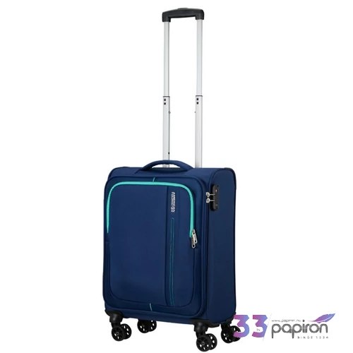 American Tourister kabinbőrönd Sea Seeker Spinner 55/20 Tsa 146674/6636-Combat Navy