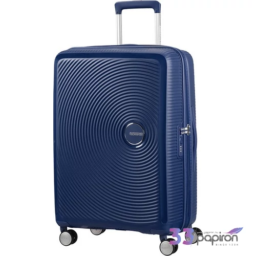 American Tourister kabinbőrönd Soundbox 55/20 40x55x20/23cm 2,6kg 88472/1552-Midnight Navy