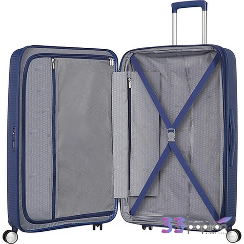 American Tourister kabinbőrönd Soundbox 55/20 40x55x20/23cm 2,6kg 88472/1552-Midnight Navy