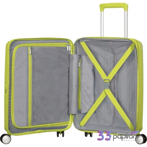 American Tourister kabinbőrönd Soundbox Spinner 55/20 Tsa Exp 88472/6263-Tropical Lime