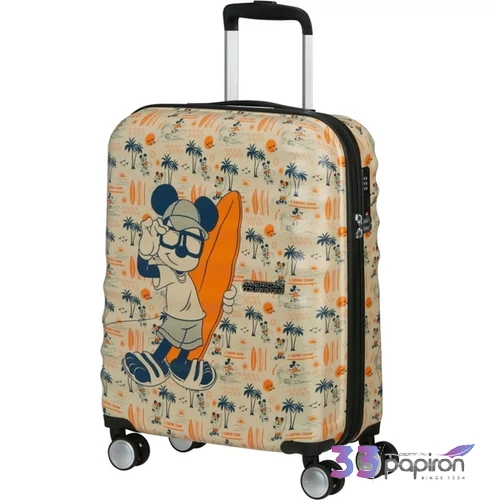 American Tourister kabinbőrönd SPIN.55/20 TSA DISNEY FL 152579/A784-MICKEY SUPER SURFER