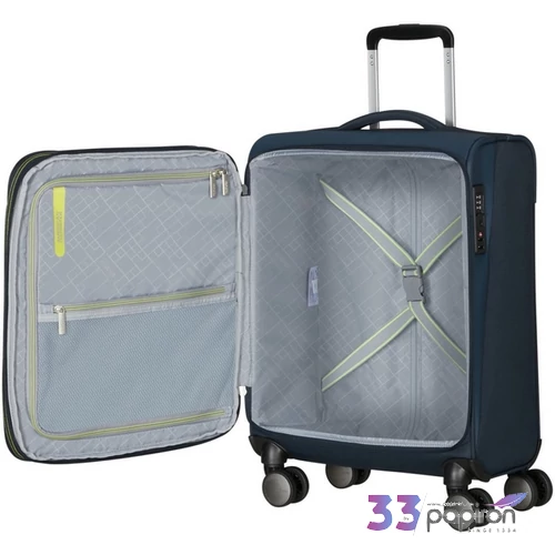 American Tourister kabinbőrönd SPINNER S EXP TSA 158076/1265-DARK NAVY