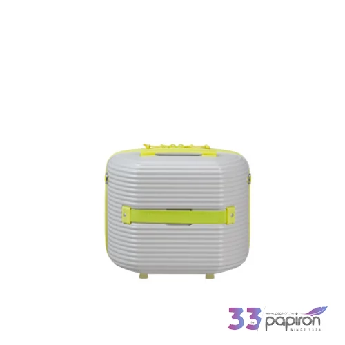 American Tourister kozmetikai Rollio Beauty Case 152969/A274-Light Grey/Lime
