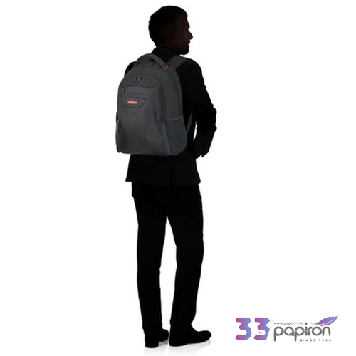 American Tourister laptoptáska At Work Laptop Backpack 17,3' 88530/1070-Black/Orange
