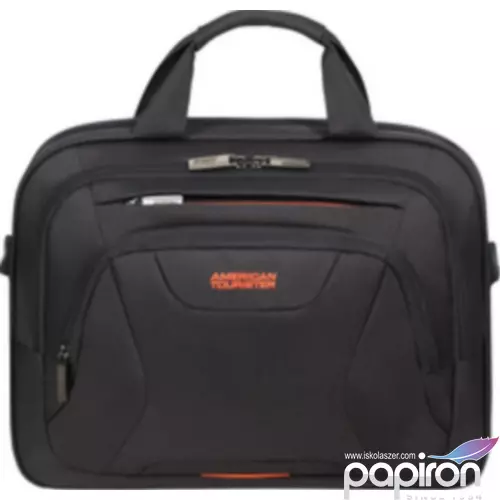 American Tourister laptoptáska At Work Laptop Bag 13.3"-14.1 88531/1070-Black/Orange