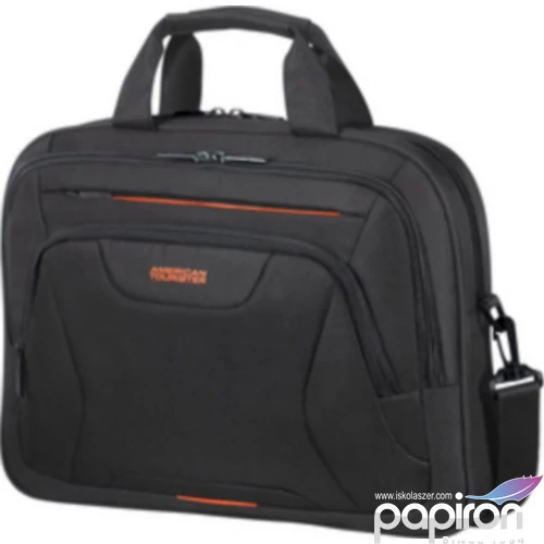 American Tourister laptoptáska At Work Laptop Bag 15,6' 88532/1070-Black/Orange