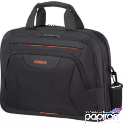 American Tourister laptoptáska At Work Laptop Bag 15.6 88532/1070-Black/Orange