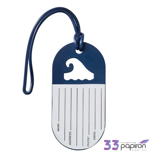 American Tourister POGYÁSZCÍMK LUGGAGE TAG X2 FUN 160387/A983-RIDE THE TIDE