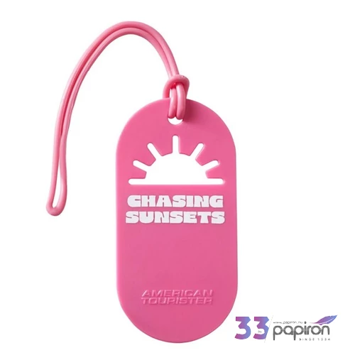 American Tourister POGYÁSZCÍMK LUGGAGE TAG X2 FUN 160387/B056-CHASING SUNSETS