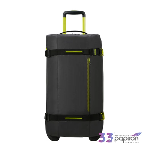 American Tourister utazótáska Duffle/Wh M Coated Urban Track 150028/A185-Black/Lime