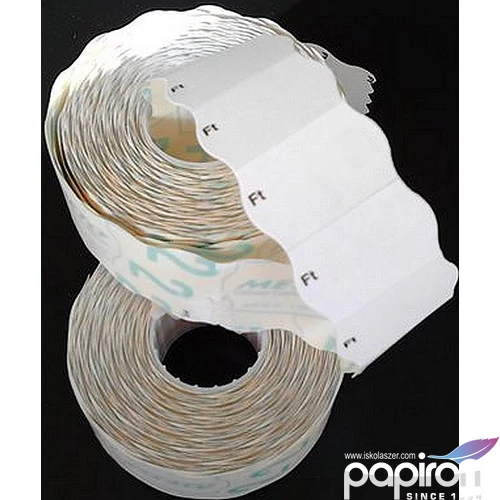 Árazószalag Meto Ft fehér 26x16mm 36 db/cs