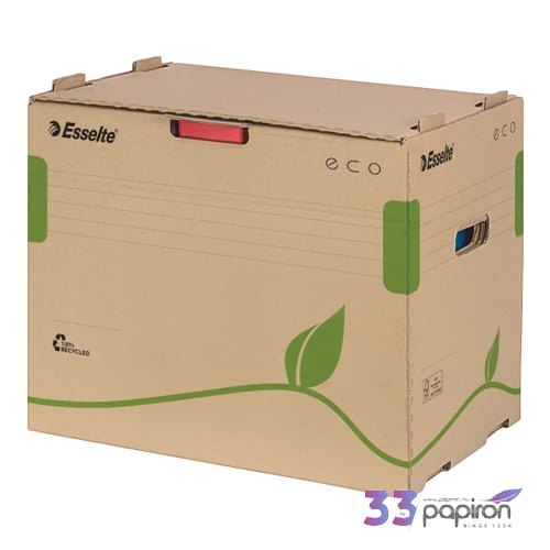 Archiváló doboz Esselte Esselte ECO konténer k számára barna 427mm x 343mm x 305mm