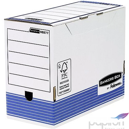 Archiváló doboz Fellowes kék 150mm BANKERS BOX® SYSTEM Iratrendezés FELLOWES 0027701