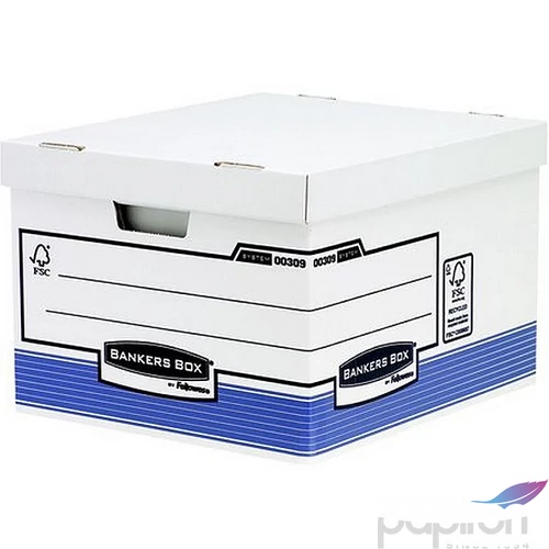 Archiváló konténer Fellowes 380x287x430mm BANKERS BOX® SYSTEM kék Iratrendezés FELLOWES 0030901