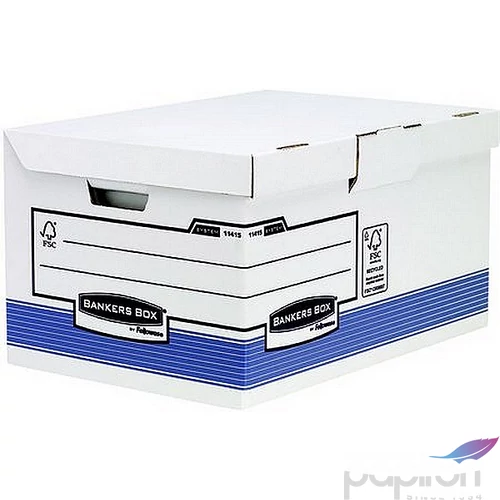 Archiváló konténer Fellowes BANKERS BOX® SYSTEM csapófedeles kék Iratrendezés FELLOWES 1141501