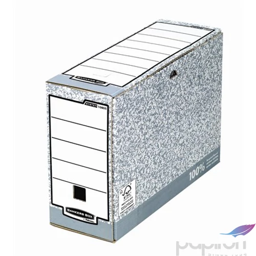 Archiválódoboz Fellowes kék 100mm BANKERS BOX® SYSTEM Iratrendezés FELLOWES 1080501