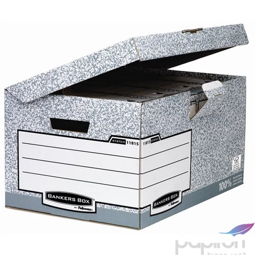 Archiválódoboz Fellowes kék 200mm BANKERS BOX® SYSTEM Iratrendezés FELLOWES 0028501