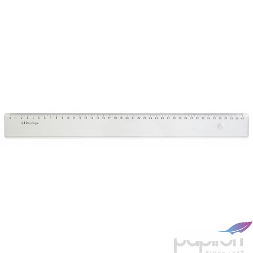 Vonalzó 40cm egyenes Aristo GEOCollege víztiszta AH23040