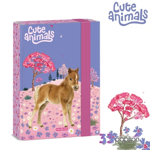 Ars Una A5 Füzetbox 26' Cute Animals Horse 50865260 50865260 prémium minőség