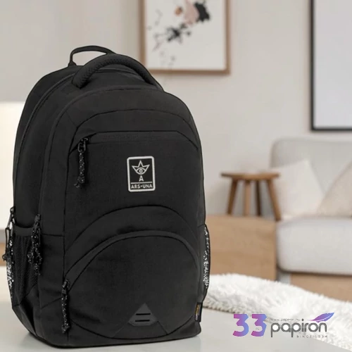 Ars Una ergonómikus hátizsák 6 Cordura-Black  26' 55835633 gerincbarát 3év garancia