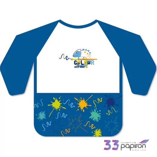 Ars Una festőkötény Blue Splash vízálló hosszú ujjú 56384185 prémium 3év garancia