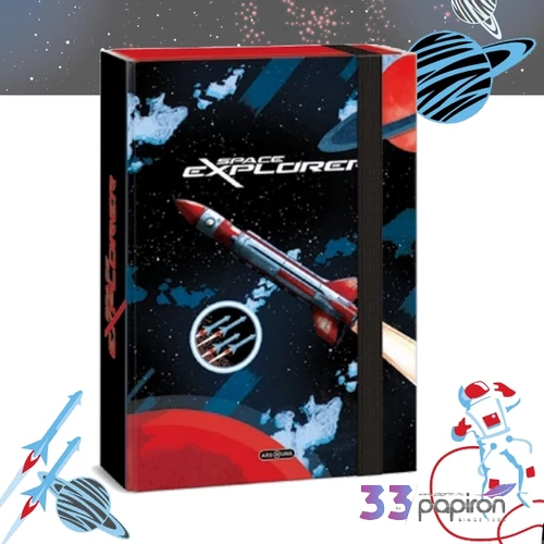 Ars Una Füzetbox A4 26 Space Explorer  26' 50855520  350gr vastag kartonból