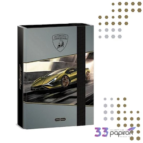 Ars Una Füzetbox A5 26 Lamborghini  26' 50865239  350gr vastag kartonból