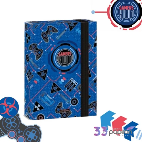 Ars Una Füzetbox A4 26 Gamers Hud  26' 50865253  350gr vastag kartonból