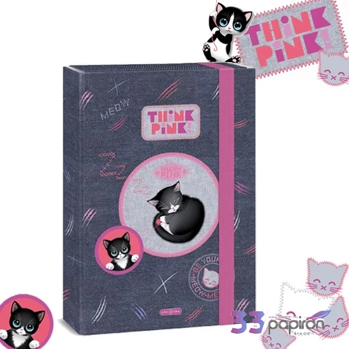 Ars Una Füzetbox A5 26 Think Pink  26' 50865192  350gr vastag kartonból