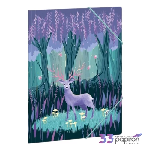 Ars Una Gumis mappa A4 23' Midnight Wish 50211296 350gr vastag kartonból