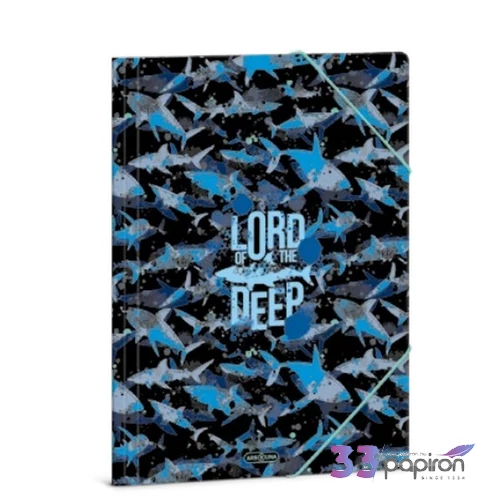 Ars Una Gumis mappa A4 24' Lord of the Deep cápa 50213375 350gr vastag kartonból