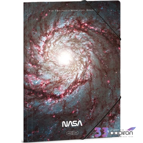 Ars Una Gumis mappa A4 25 Nasa-Two Faced Whirlpool Galaxy 50215164 350gr vastag kartonból