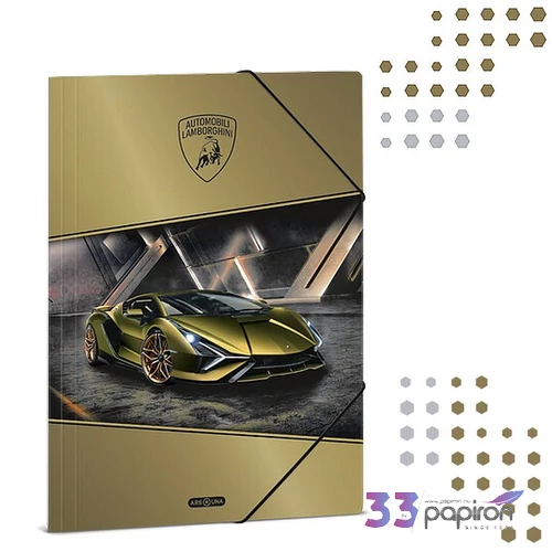 Ars Una Gumis mappa A4 26 Lamborghini  26' Sián 50215232 350gr vastag kartonból