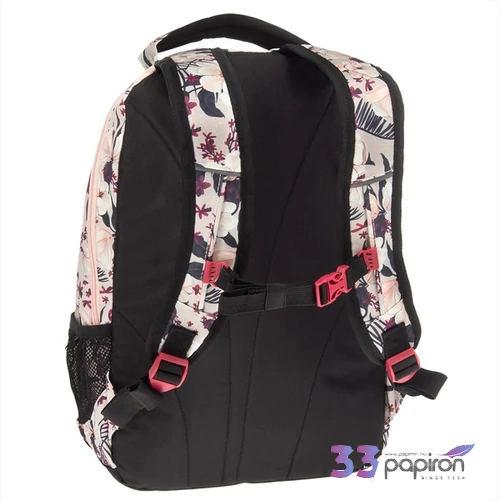 Ars Una 24 Flowery pink iskolatáska kulacstartós