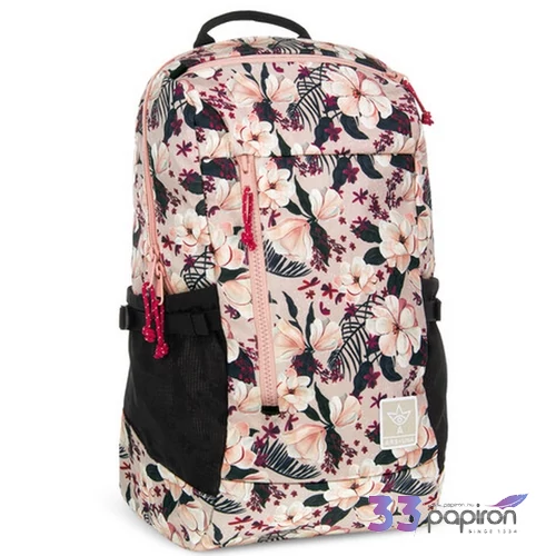 Ars Una 25 Flowery Pink iskolatáska minőségi