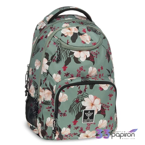 Ars Una 26' Flowery Green hátizsák könnyű