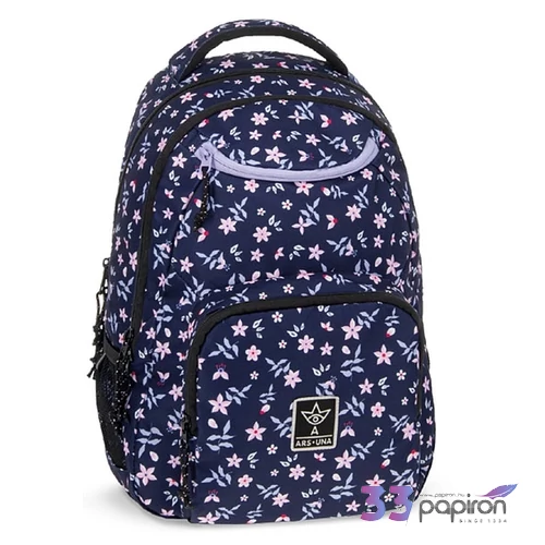 Ars Una 26' Navy Bloom hátizsák tartós