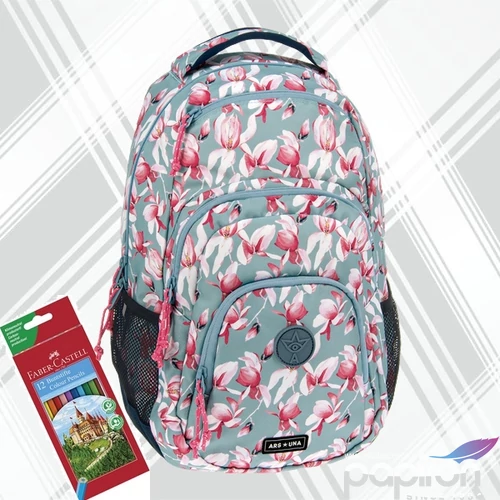 Ars Una hátizsák ergonómikus AU-2  L Rosy Magnolia ( 52 ) 54852525 3év garanciával