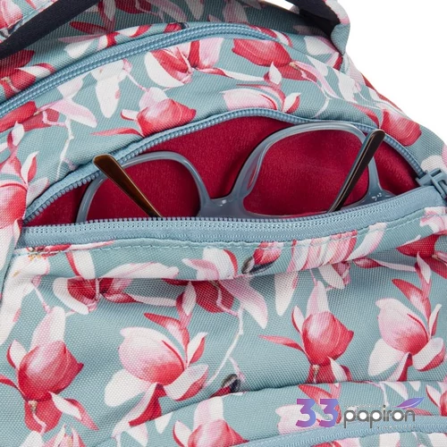 Ars Una Rosy Magnolia ergonomikus iskolatáska zsebes