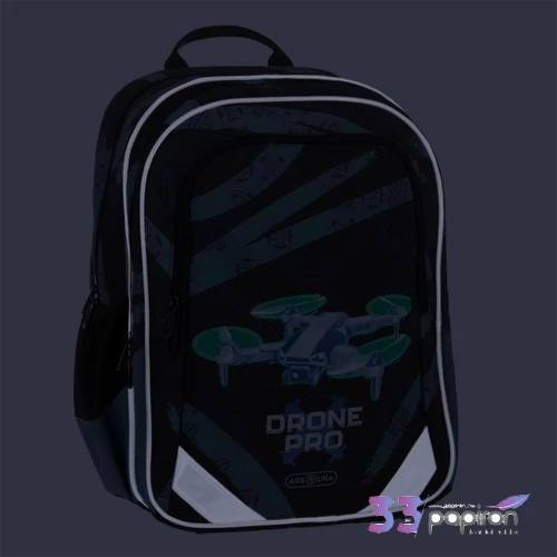 Ars Una Iskolatáska Ergofit 25 24L Drone Pro 25 56174502 prémium 3év garancia